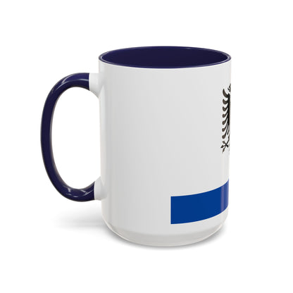 Government Ensign of Albania - Accent Coffee Mug