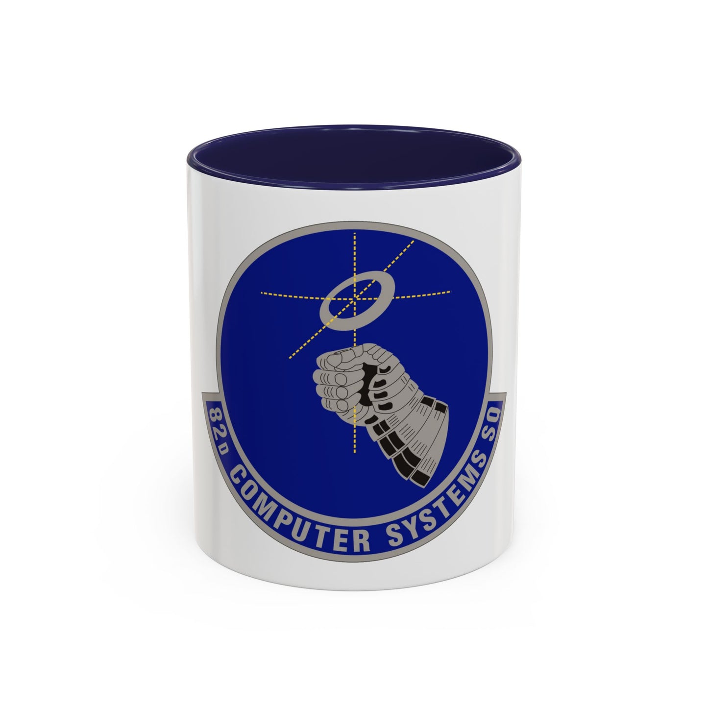 82d Computer Systems Squadron (U.S. Air Force) Accent Coffee Mug