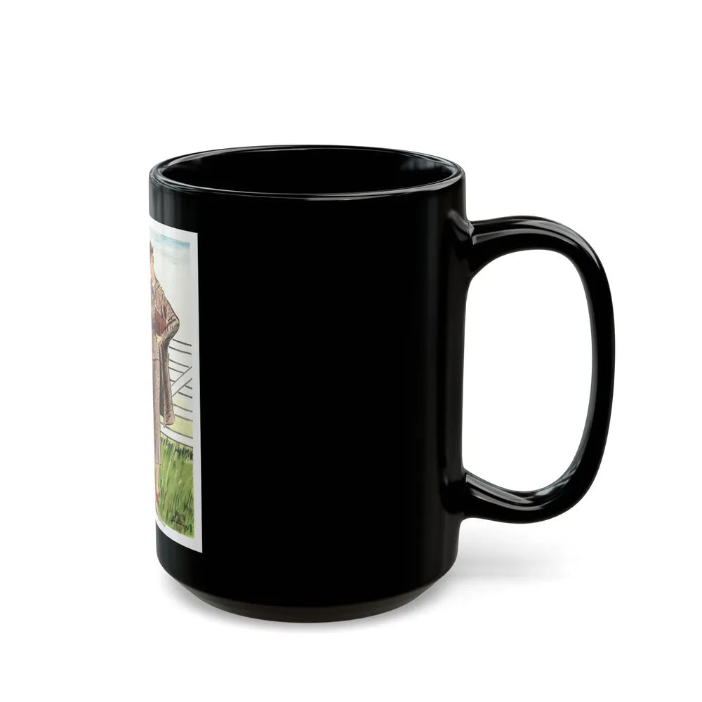 Fashion Illustration_1 - Black Coffee Mug-Go Mug Yourself