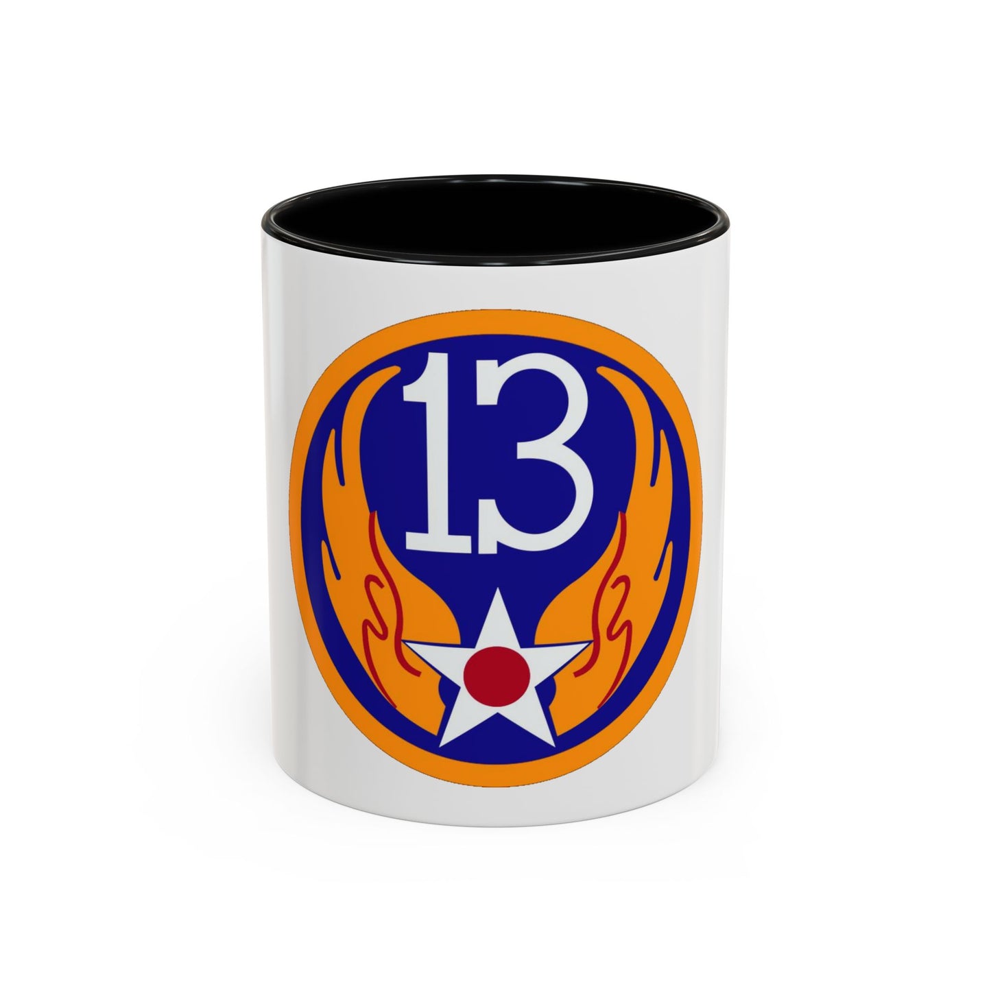 13 Air Force (U.S. Army) Accent Coffee Mug