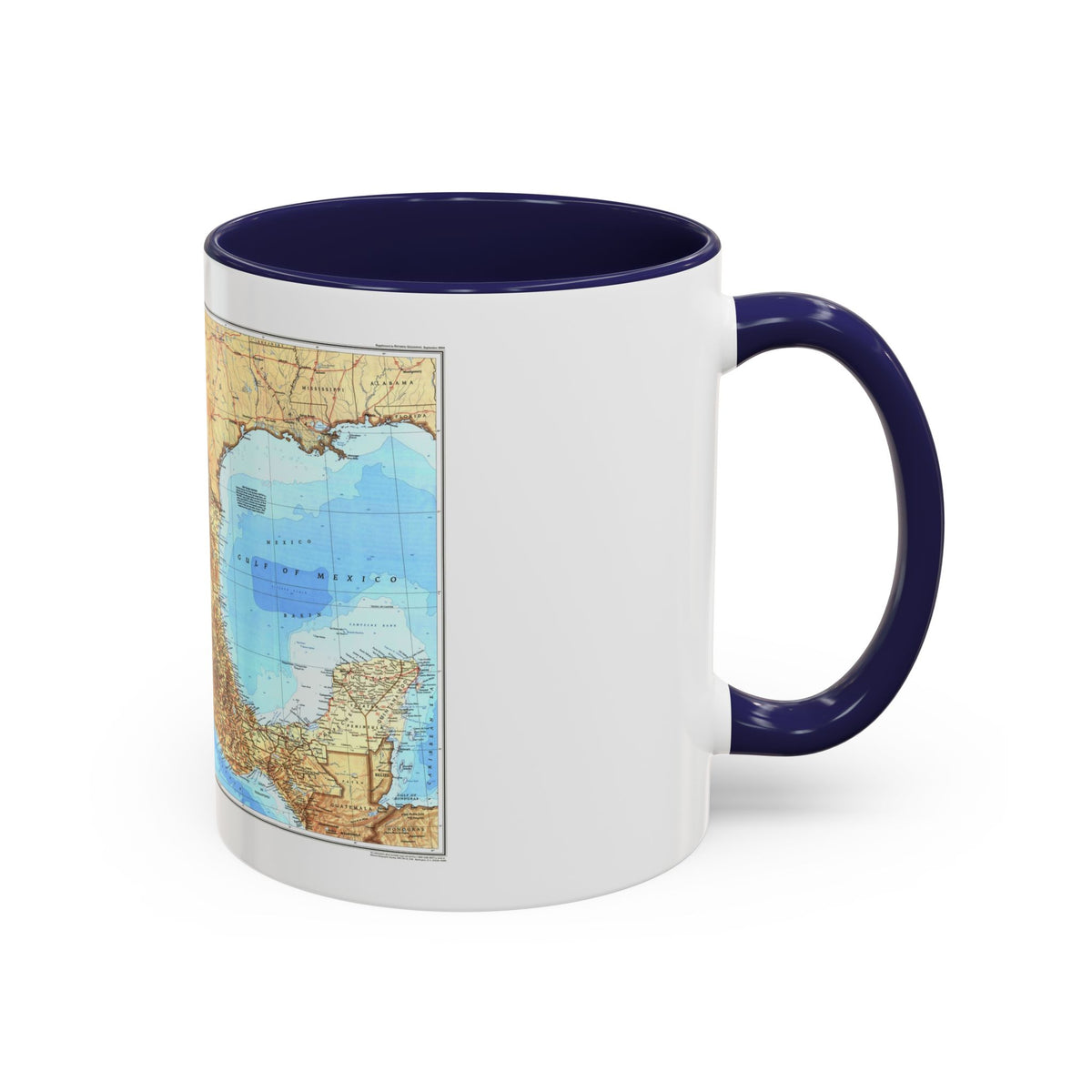 North America - Mexico (1994) (Map) Accent Coffee Mug
