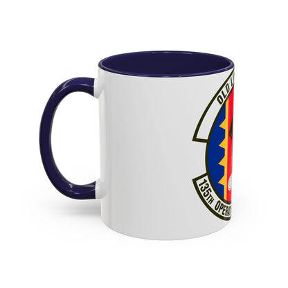 135th Operations Support Flight (U.S. Air Force) Accent Coffee Mug