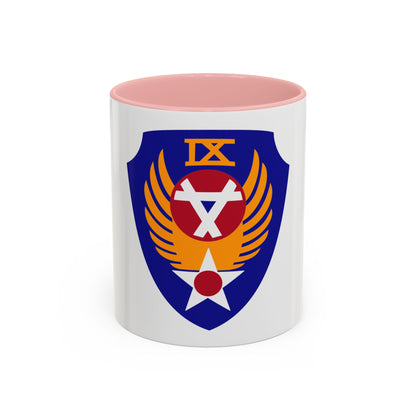 9 Engineer Command (U.S. Army) Accent Coffee Mug
