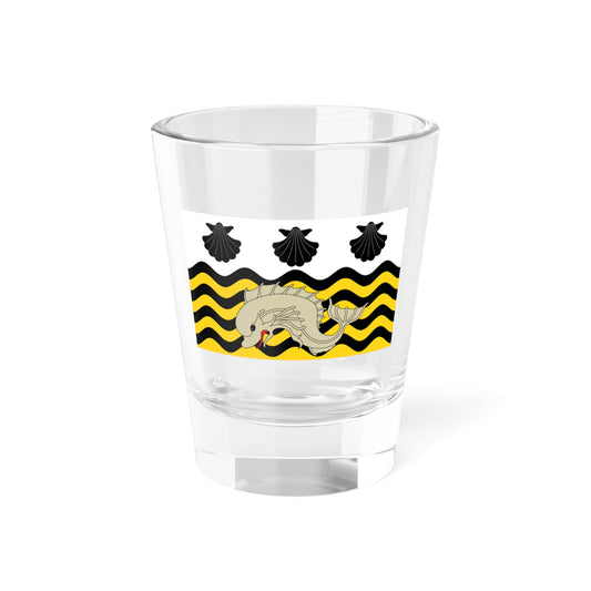 Flag of Poole UK - Shot Glass 1.5oz