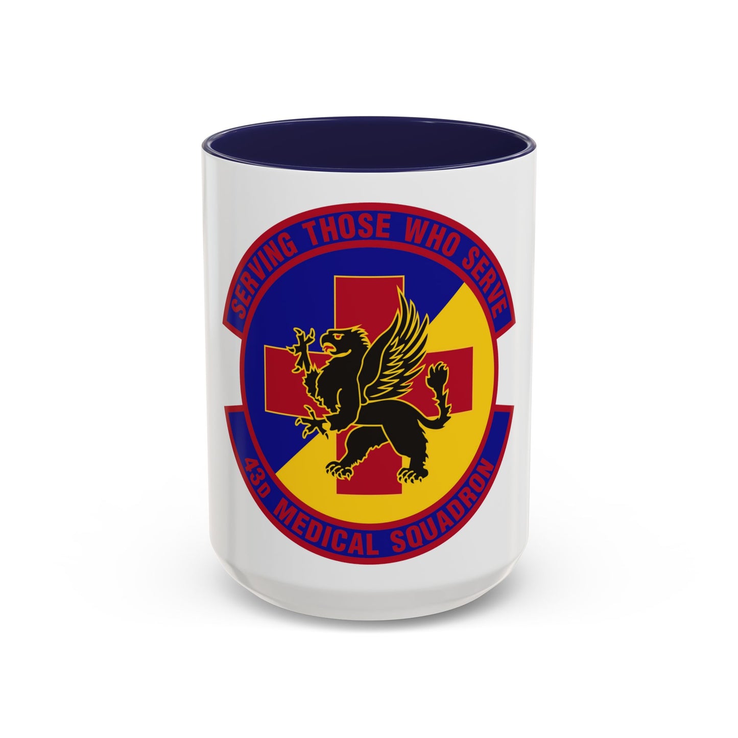 43d Medical Squadron (U.S. Air Force) Accent Coffee Mug
