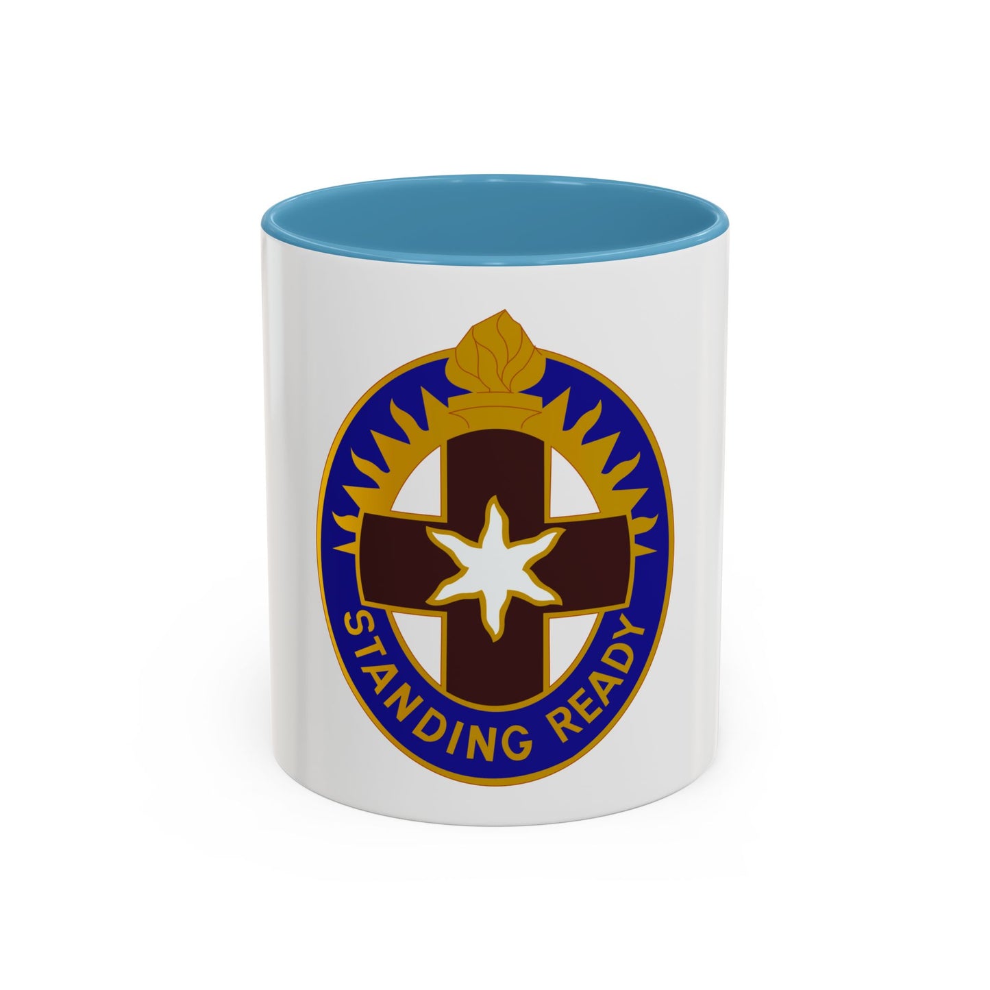 Hawley US Community Hospital (U.S. Army) Accent Coffee Mug