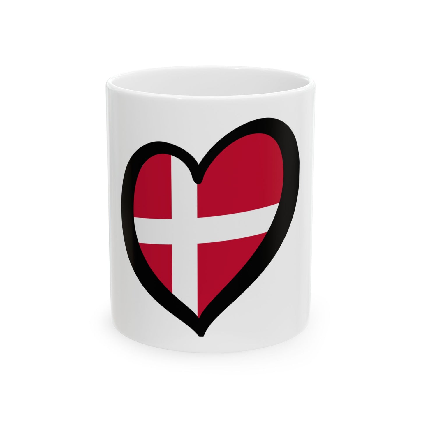 EuroDinamarca (Denmark) White Coffee Mug