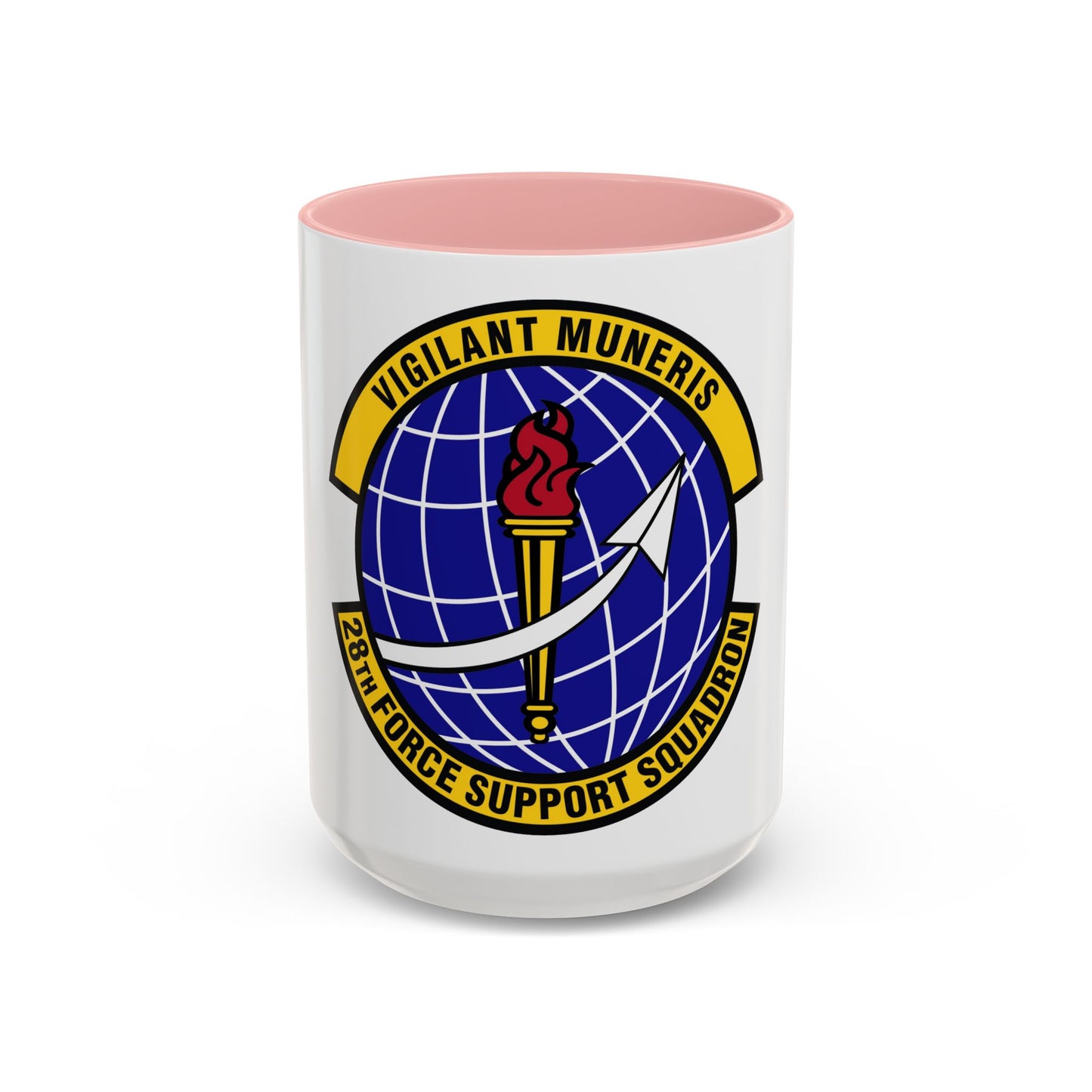 28th Force Support Squadron (U.S. Air Force) Accent Coffee Mug
