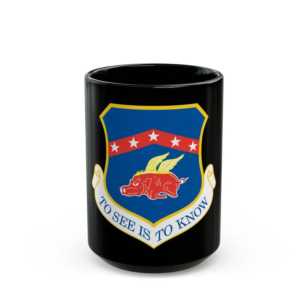 188th Fighter Wing (U.S. Air Force) Black Coffee Mug-15oz-Go Mug Yourself