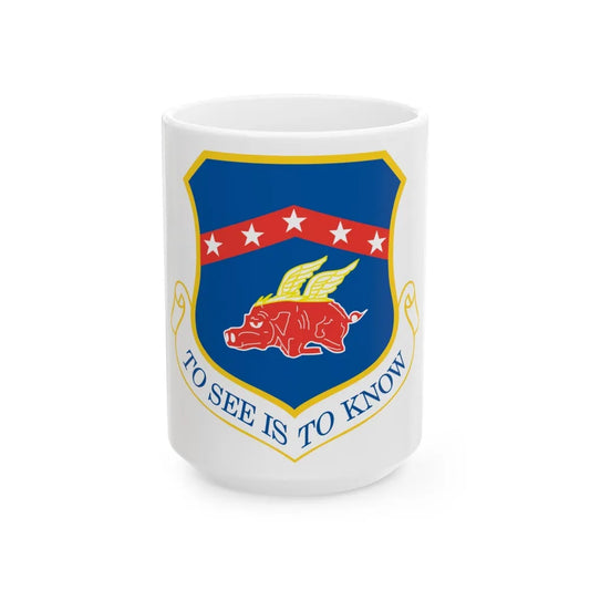 188th Fighter Wing (U.S. Air Force) White Coffee Mug-15oz-Go Mug Yourself