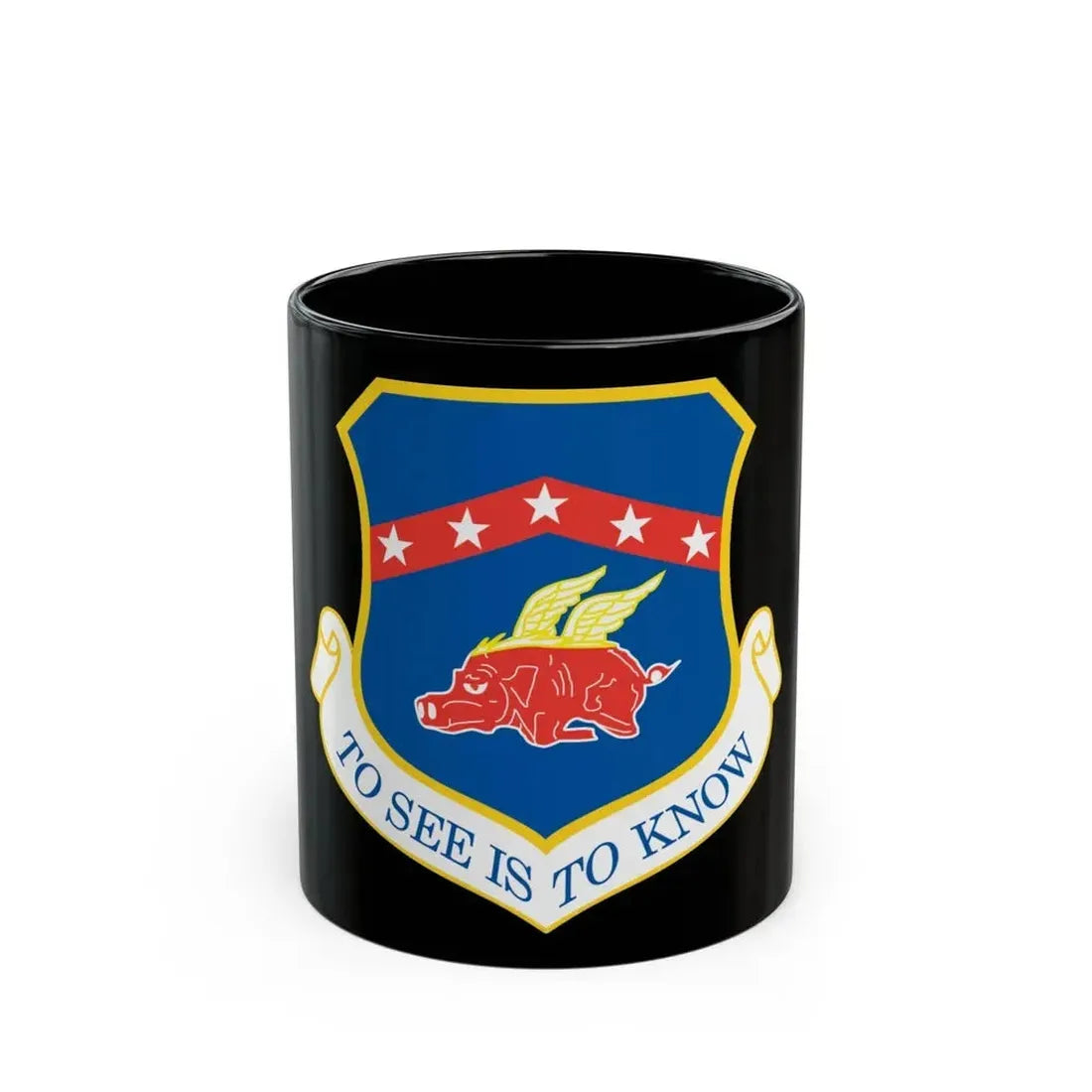 188th Fighter Wing (U.S. Air Force) Black Coffee Mug 11oz - Go Mug Yourself