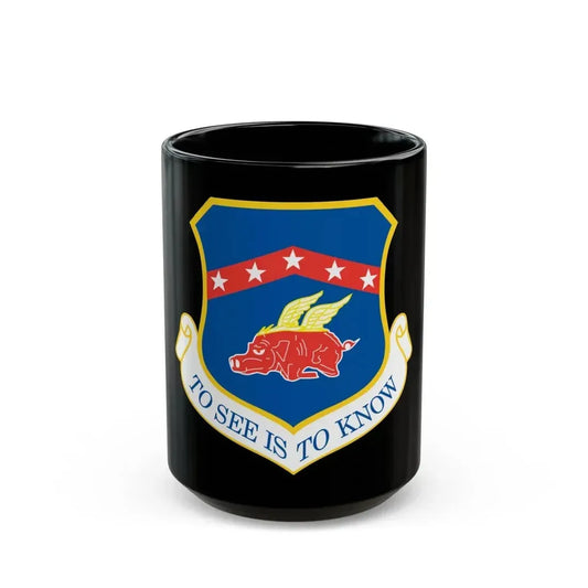 188th Fighter Wing (U.S. Air Force) Black Coffee Mug 15oz - Go Mug Yourself