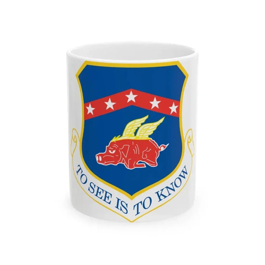188th Fighter Wing (U.S. Air Force) White Coffee Mug 11oz - Go Mug Yourself