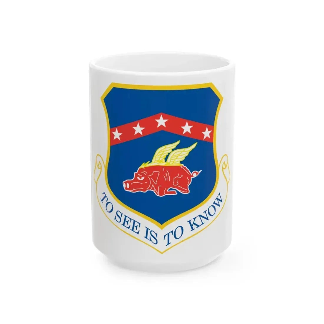 188th Fighter Wing (U.S. Air Force) White Coffee Mug 15oz - Go Mug Yourself