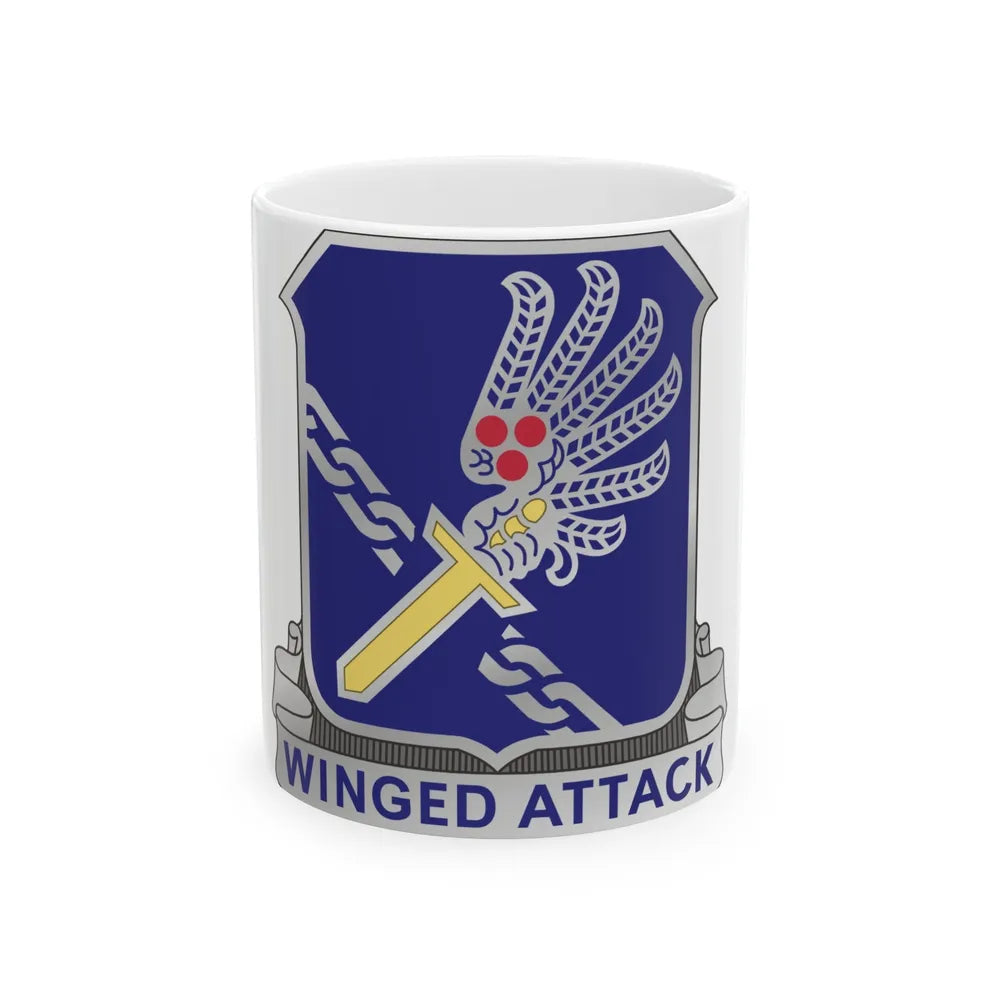 188th Infantry Regiment (U.S. Army) White Coffee Mug-11oz-Go Mug Yourself