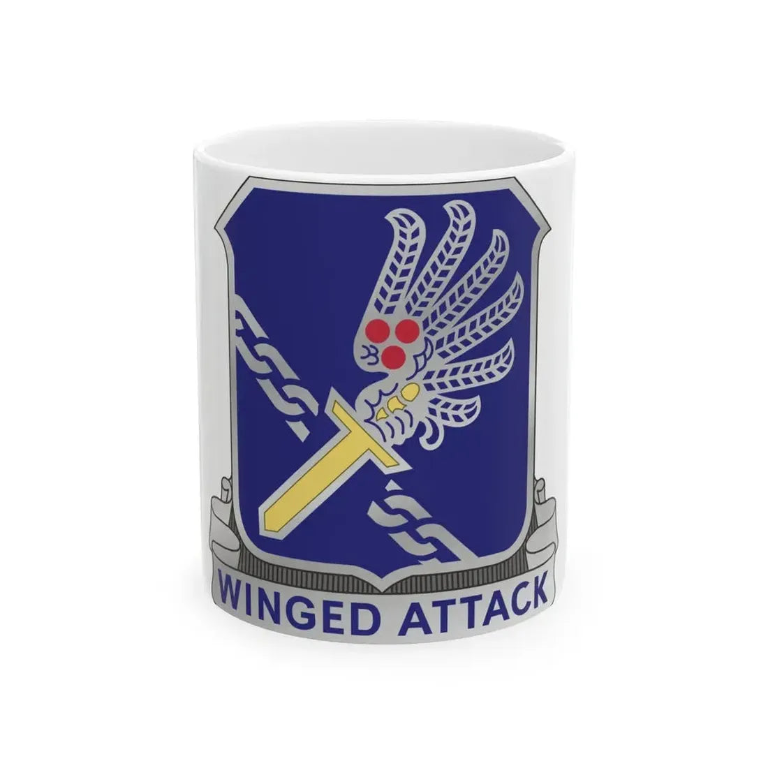 188th Infantry Regiment (U.S. Army) White Coffee Mug 11oz - Go Mug Yourself