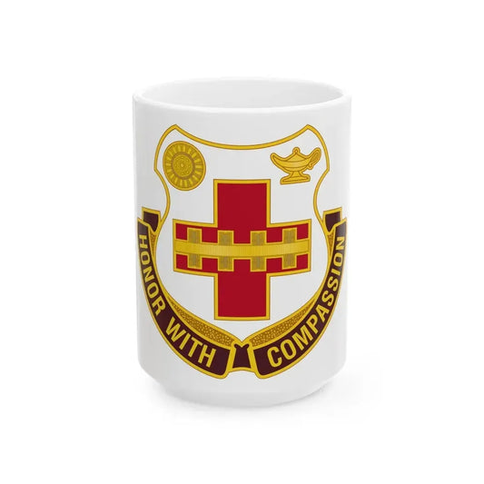 188th Medical Battalion1 (U.S. Army) White Coffee Mug 15oz - Go Mug Yourself