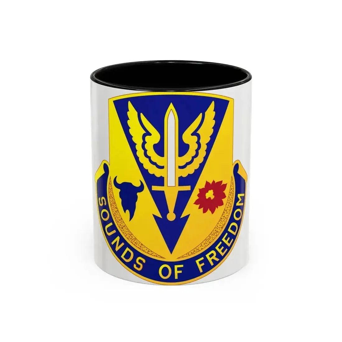 189 Aviation Regiment (U.S. Army) Accent Coffee Mug 11oz Black - Go Mug Yourself