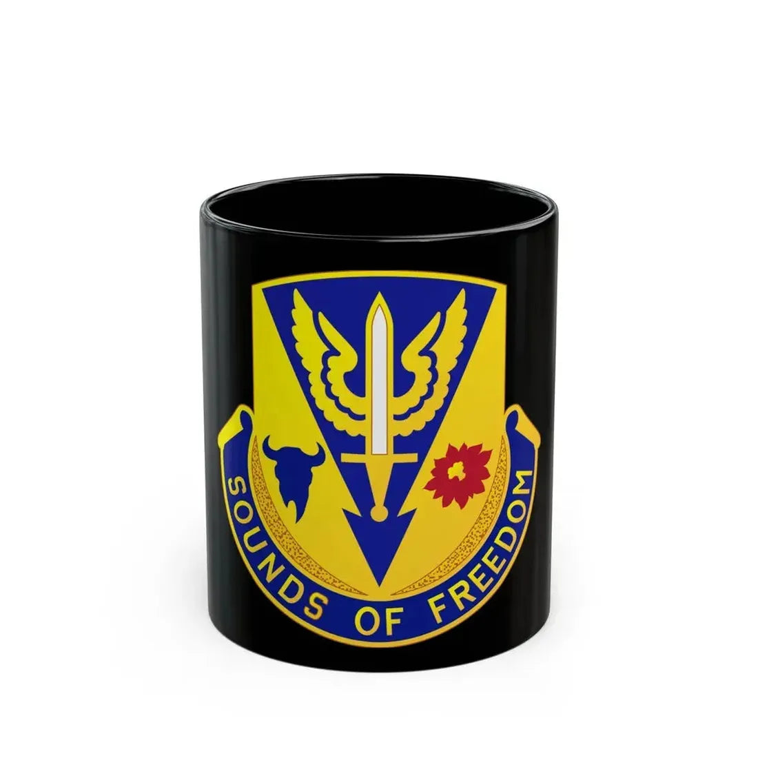 189 Aviation Regiment (U.S. Army) Black Coffee Mug 11oz - Go Mug Yourself
