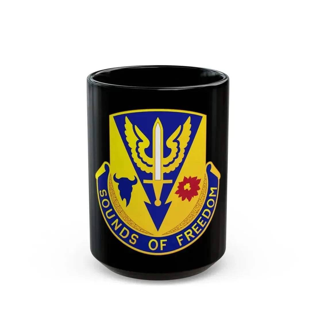 189 Aviation Regiment (U.S. Army) Black Coffee Mug 15oz - Go Mug Yourself