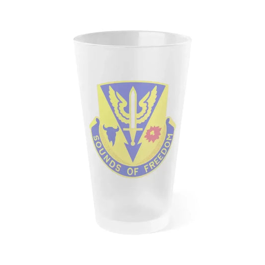 189 Aviation Regiment (U.S. Army) Frosted Pint Glass 16oz Default Title - Go Mug Yourself