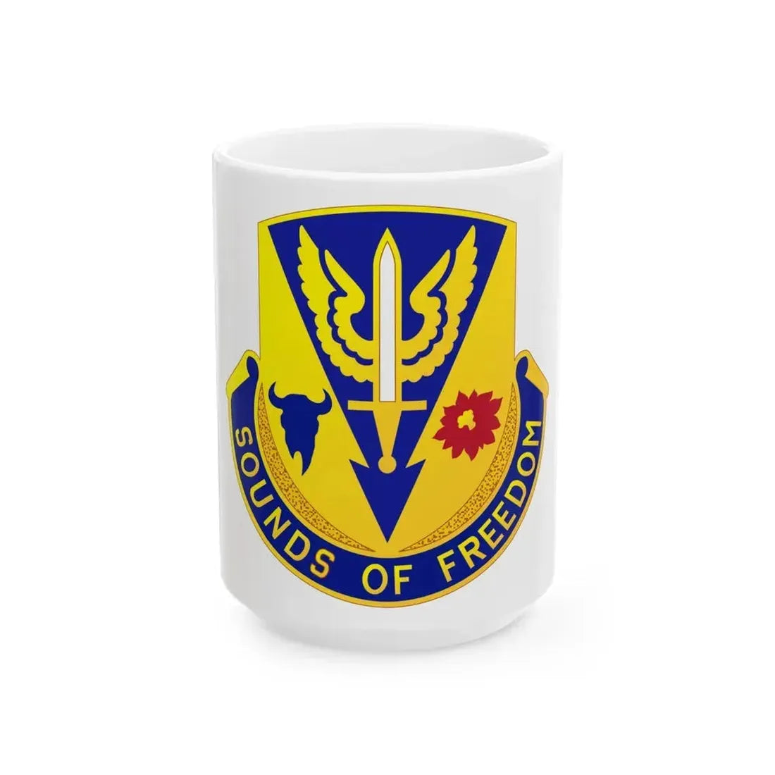 189 Aviation Regiment (U.S. Army) White Coffee Mug 15oz - Go Mug Yourself