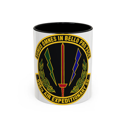 966th Air Expeditionary Squadron (U.S. Air Force) Accent Coffee Mug