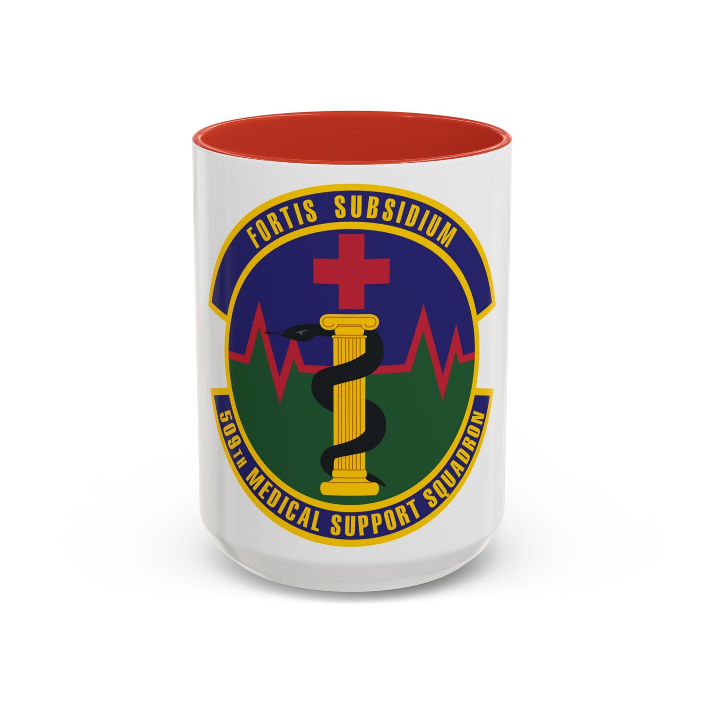 509th Medical Support Squadron (U.S. Air Force) Accent Coffee Mug