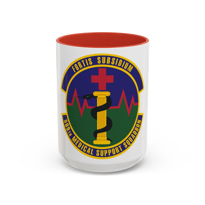 509th Medical Support Squadron (U.S. Air Force) Accent Coffee Mug