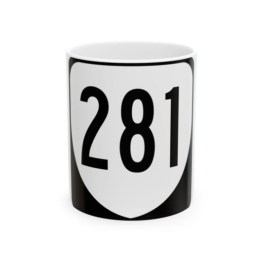 Virginia 281 1980 (Virginia) (Road Sign) White Coffee Mug