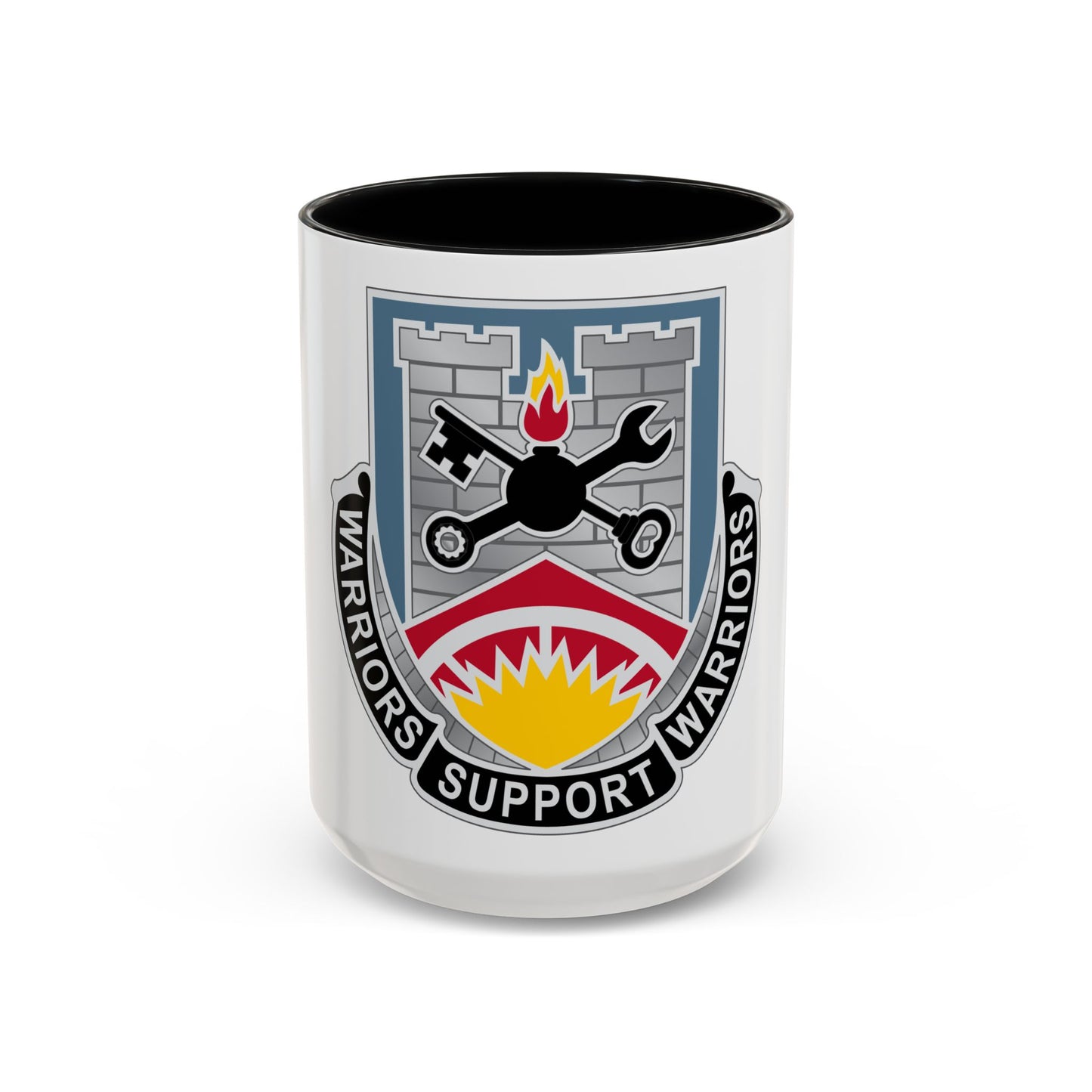 142d Engineer Battalion North Dakota National Guard (U.S. Army) Accent Coffee Mug