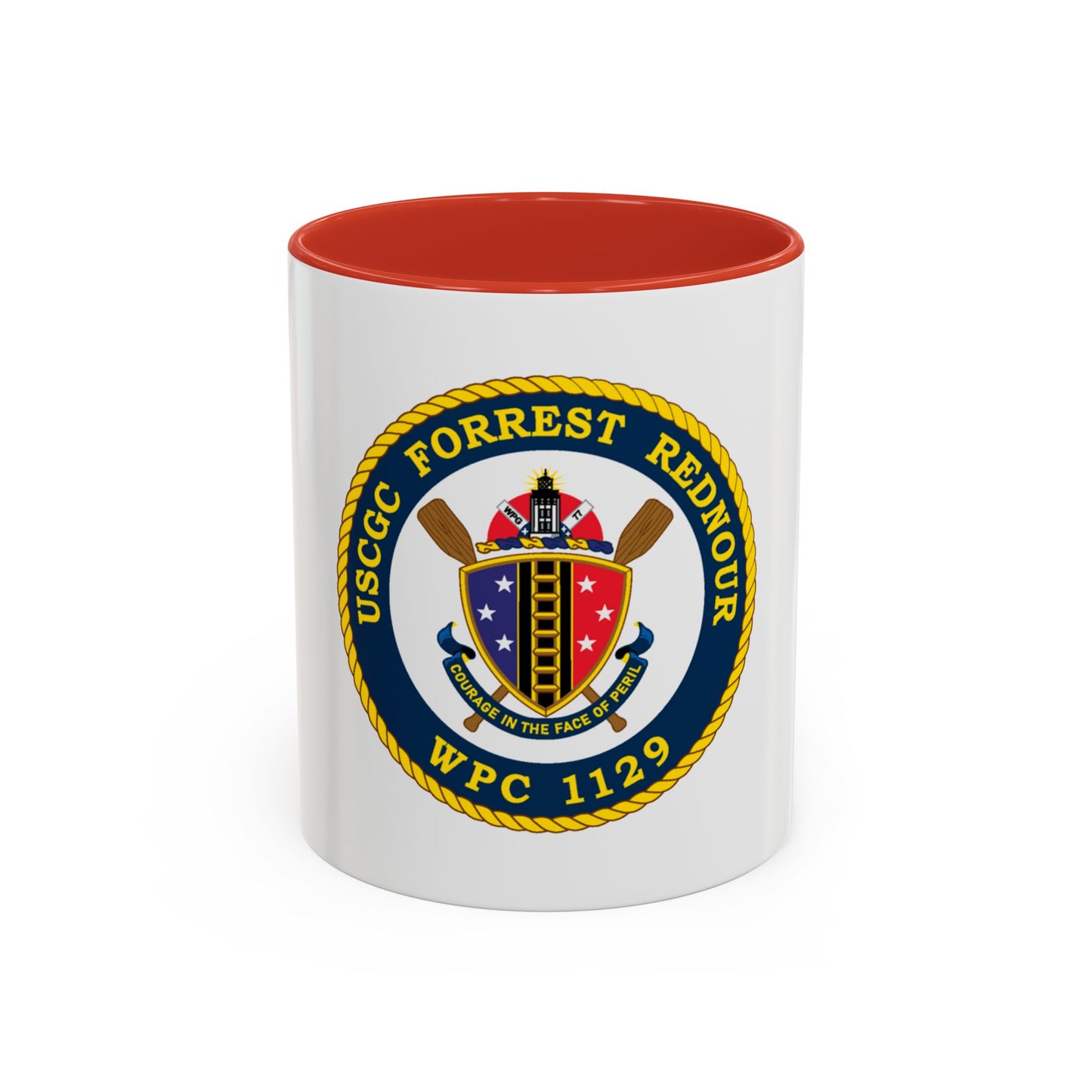USCGC Forrest Rednour WPC 1129 (U.S. Coast Guard) Accent Coffee Mug