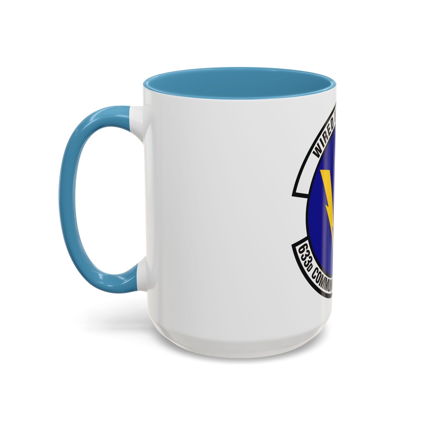 633d Communications Squadron (U.S. Air Force) Accent Coffee Mug