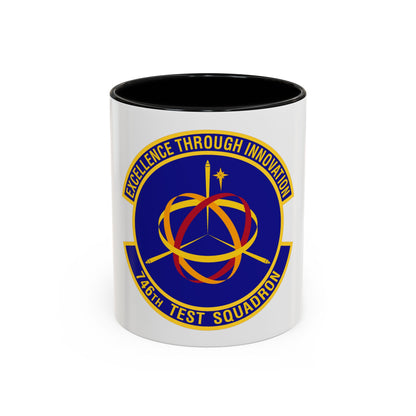 746th Test Squadron (U.S. Air Force) Accent Coffee Mug