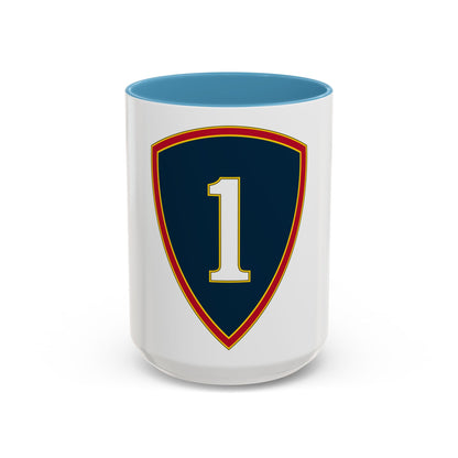 1 Personnel Command 3 (U.S. Army) Accent Coffee Mug