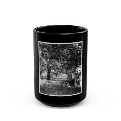 Backyard (U.S. Civil War) Black Coffee Mug