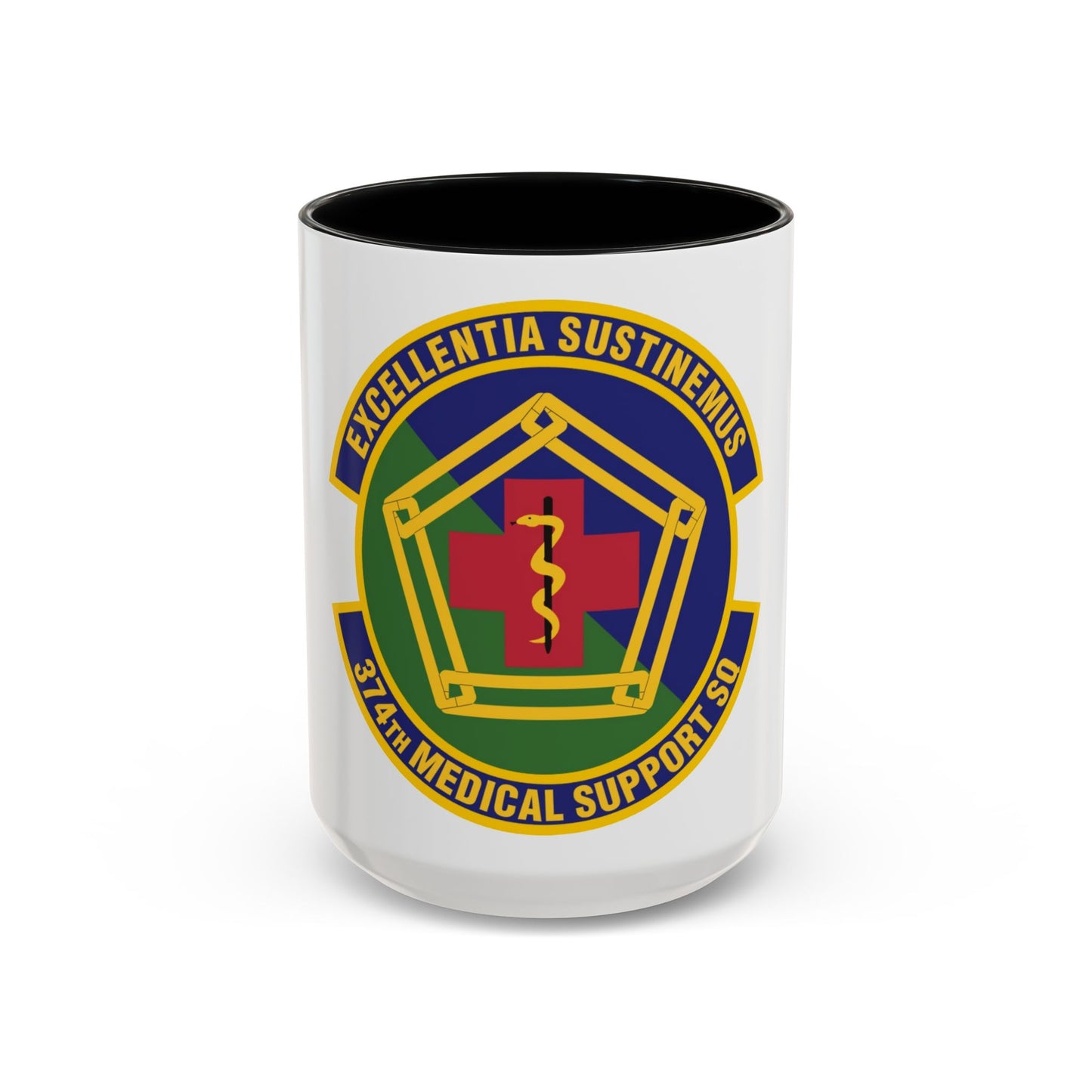 374th Medical Support Squadron (U.S. Air Force) Accent Coffee Mug