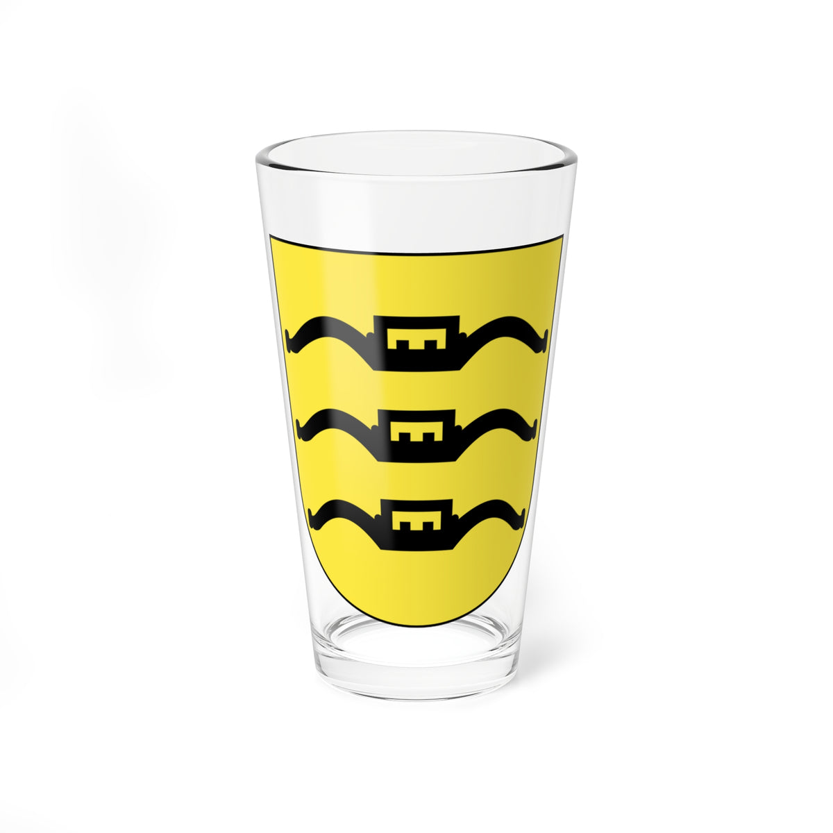 Herrliberg-blazon (Switzerland) (Coat of Arms) Pint Glass 16oz