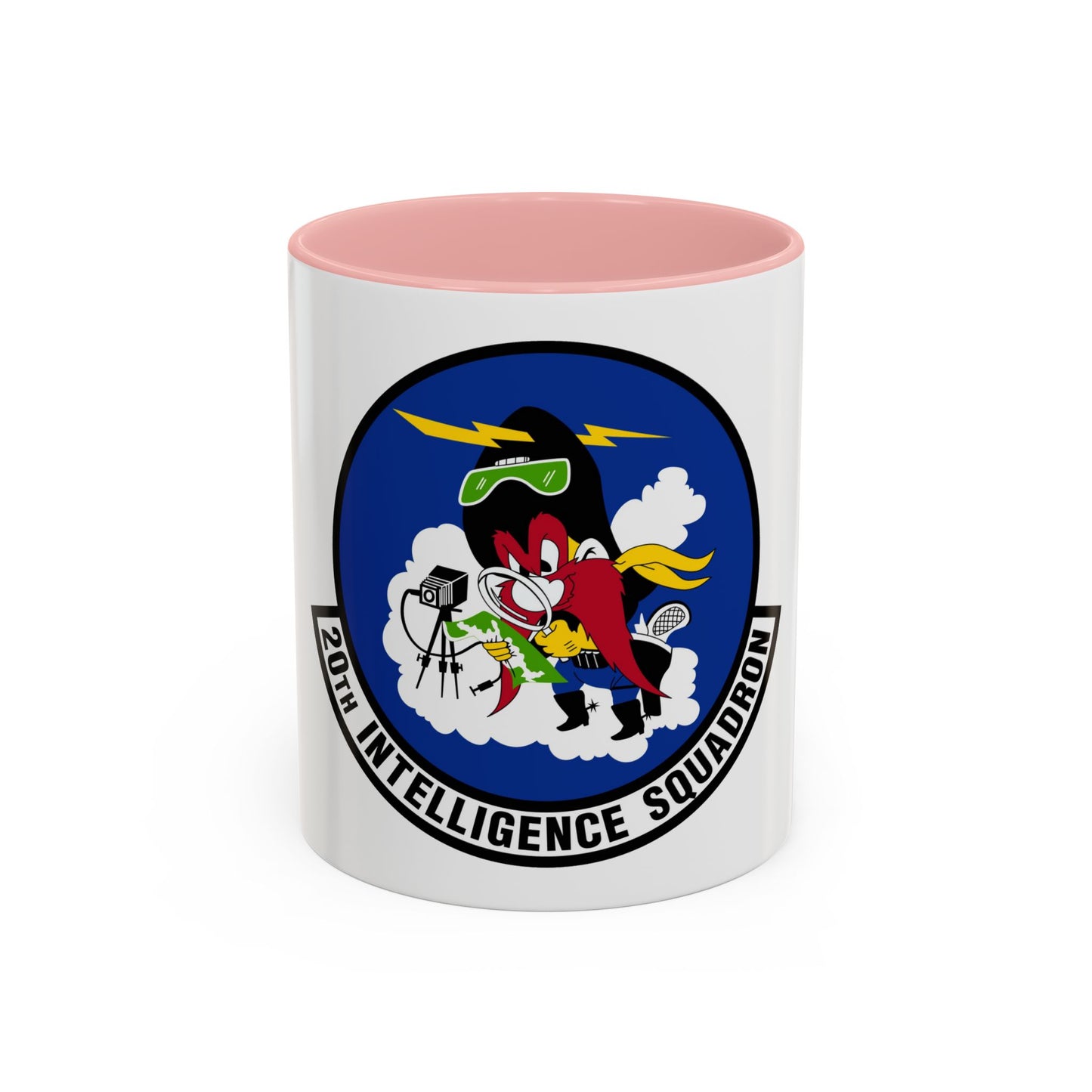 20 Intelligence Squadron ACC (U.S. Air Force) Accent Coffee Mug