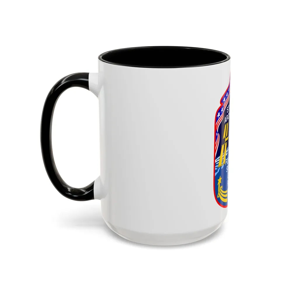 STS 117 (NASA) Accent Coffee Mug-Go Mug Yourself