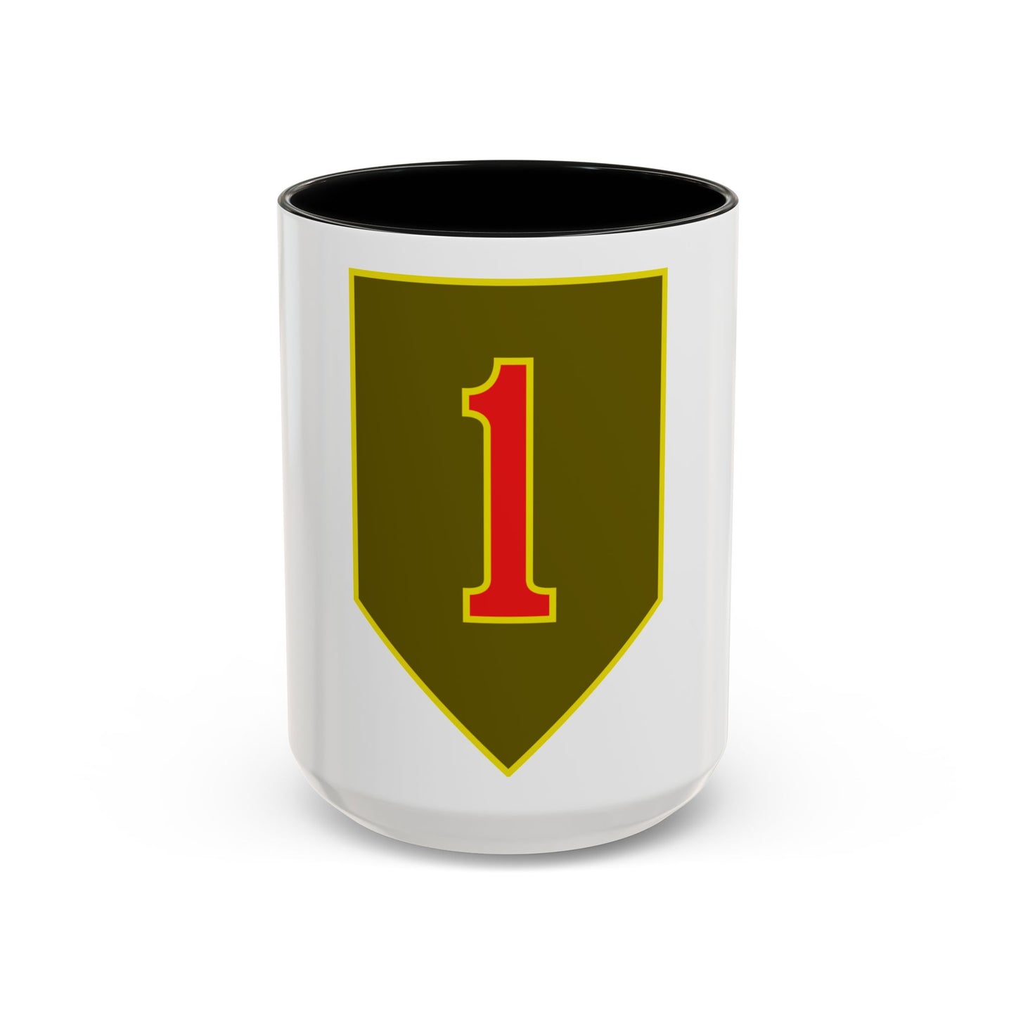 1st Infantry Division (U.S. Army) Accent Coffee Mug