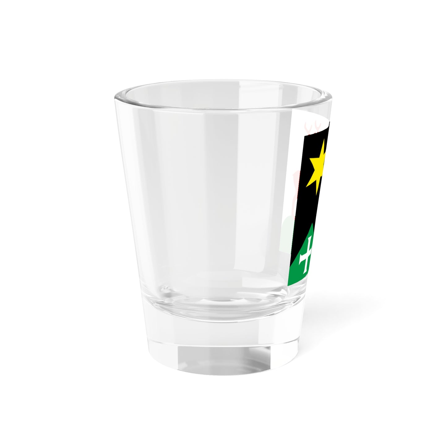CHE Oberegg Flag (Switzerland) Shot Glass 1.5oz
