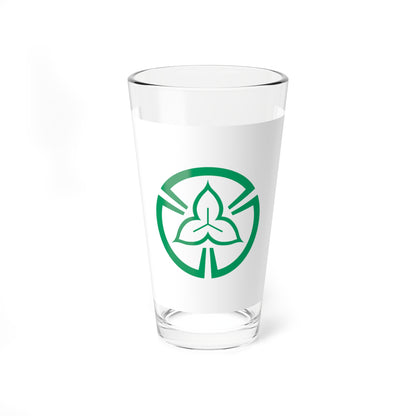 Flag of Tokorozawa Saitama (Japan) Pint Glass 16oz