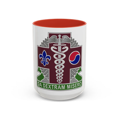 65 Medical Brigade 2 (U.S. Army) Accent Coffee Mug