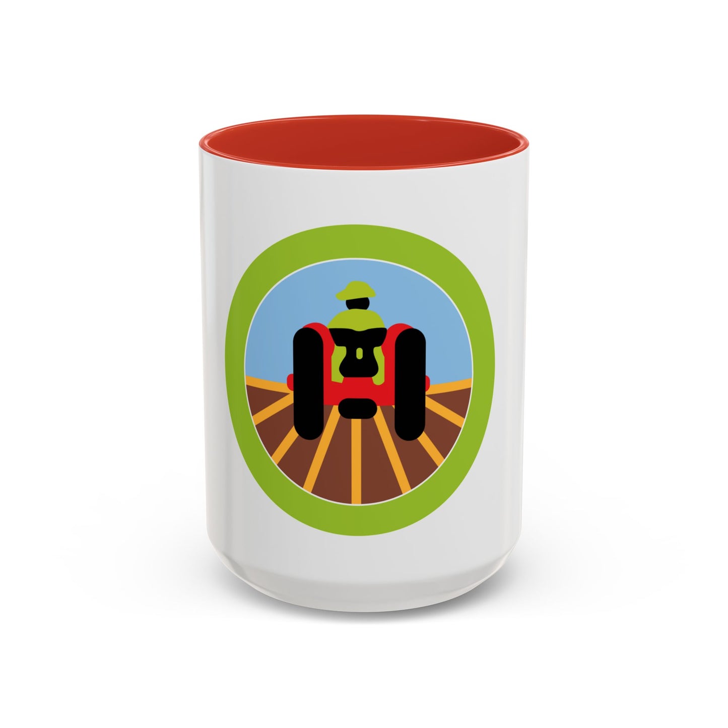 Farm Mechanics (Boy Scout Merit Badge) Accent Coffee Mug