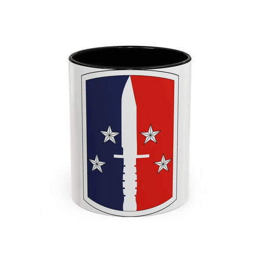 189th Infantry Brigade (U.S. Army) Accent Coffee Mug 11oz Black - Go Mug Yourself