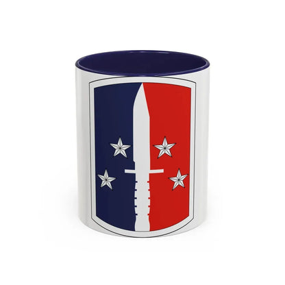 189th Infantry Brigade (U.S. Army) Accent Coffee Mug 11oz Navy - Go Mug Yourself