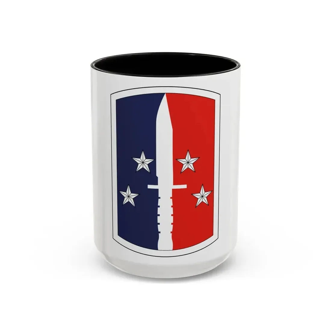189th Infantry Brigade (U.S. Army) Accent Coffee Mug 15oz Black - Go Mug Yourself