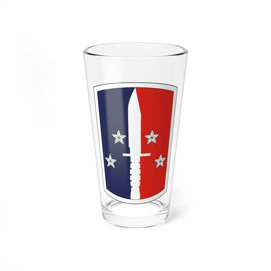 189th Infantry Brigade (U.S. Army) Pint Glass 16oz 16oz - Go Mug Yourself