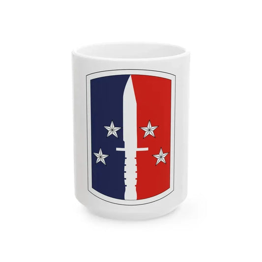 189th Infantry Brigade (U.S. Army) White Coffee Mug 15oz - Go Mug Yourself